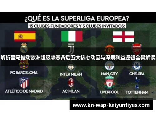 解析皇马推动欧洲超级联赛背后五大核心动因与深层利益逻辑全景解读 解析皇马推动欧洲超级联赛背后五大核心动因与深层利益逻辑全景解读