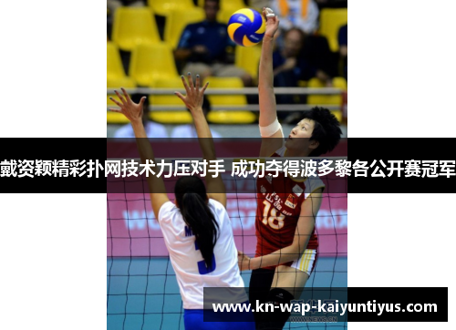 戴资颖精彩扑网技术力压对手 成功夺得波多黎各公开赛冠军